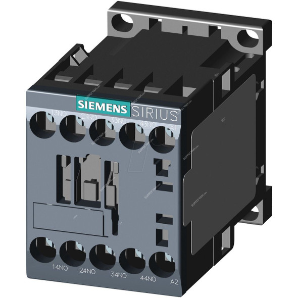 Siemens Auxiliary Contactor Relay, 3RH21401AP00, 230VAC, 4NO, S00, 10A, IP20