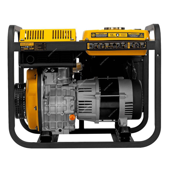 Denzel Manual Start Diesel Generator, DES-32, 3200W, 4-Stroke, 296CC, 5.5 HP, 11 Ltrs Fuel Tank Capacity  -    