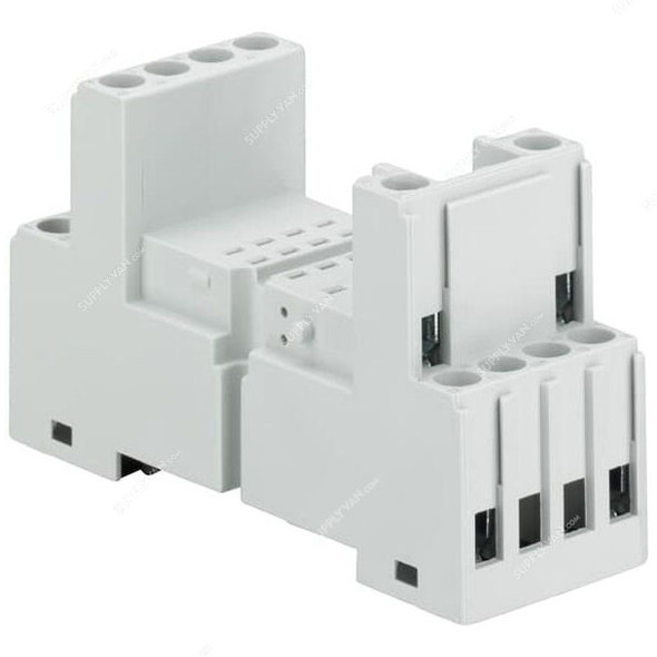 Abb Standard Relay Socket, CR-M4SS, 14 Pins, 250V, 7A