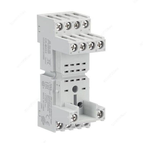Abb Standard Relay Socket, CR-M4SS, 14 Pins, 250V, 7A  -    