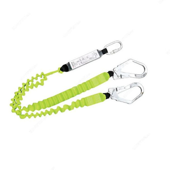 Jech Y Shape Elastic Webbing Lanyard, JE312207, 50MM Width, Green