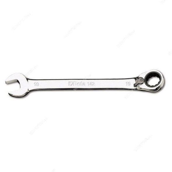Beta 12 Point Reversible Ratcheting Combination Wrench, 001420019, 19MM