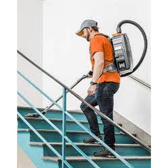 Taski Aero BP Back Pack Vacuum Cleaner, 7524498, 370W, 10 kPa, 4.5 Ltrs Tank Capacity
