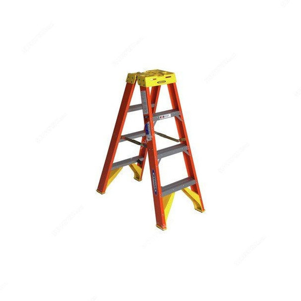 Altec Werner Step Ladder, T6204, 4 Steps, 1.21 Mtrs, 136 Kg Weight Capacity