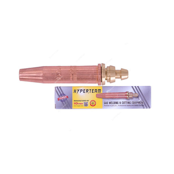 Hyperteam Propane Cutting Tip, PNME-2, 3/64 Inch Tip Size, 5-10MM Cutting Capacity, 5 Pcs/Pack  -    