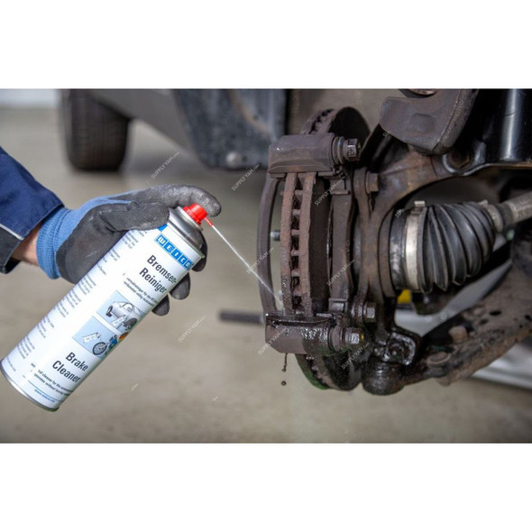 Weicon Multi Purpose Brake Cleaner, 10000148, 500ML, Transparent