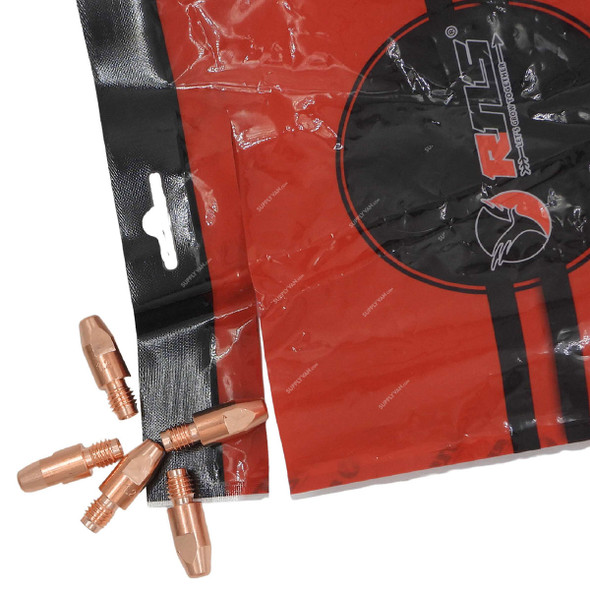 Rns Heavy Duty Contact Tip, 1.2MM, M8 x 1.25MM Thread Size, 10MM Dia x 30MM Length, 50 Pcs/Pack Rns Heavy Duty Contact Tip, 1.2MM, M8 x 1.25MM Thread Size, 10MM Dia x 30MM Length, 50 Pcs/Pack