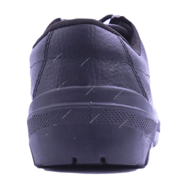 Rns Low Ankle Steel Toe Safety Shoes, 701, Impact, Size47, Synthetic Leather, Black