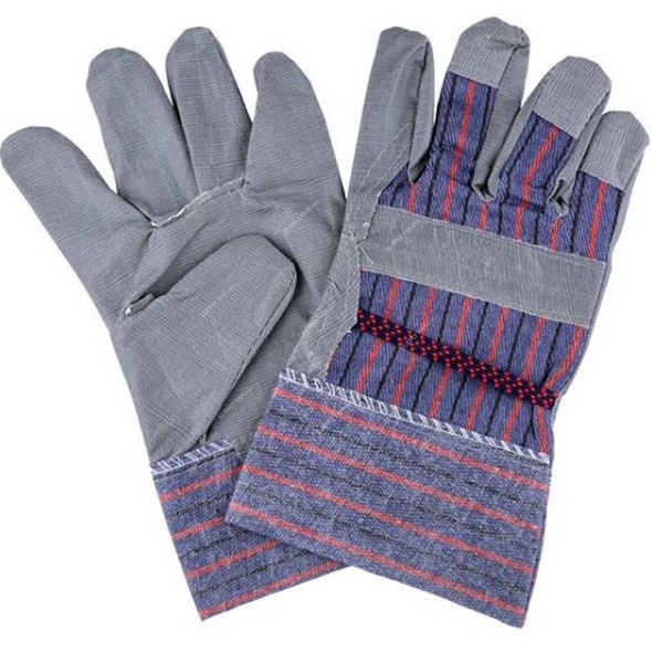 Vinyl Impregnated Gloves, 1031-GY, PVC/Cotton, Size10, Grey, 240 Pairs/Carton