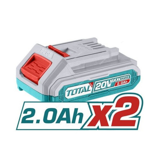 Total Cordless Impact Wrench, TIWLi2038, 2x 2.0Ah Battery, 1x 20V Charger, 0-1300/0-2300 RPM Total Cordless Impact Wrench, TIWLi2038, 2x 2.0Ah Battery, 1x 20V Charger, 0-1300/0-2300 RPM