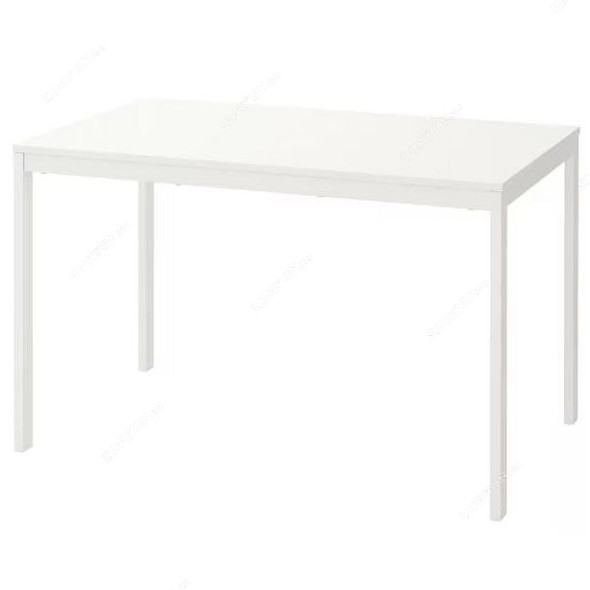 Vangsta Extendable Dining Table, 75MM Width, 120-180MM Length, White