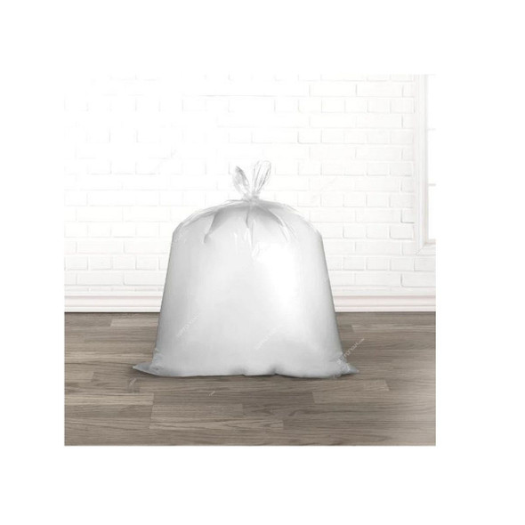 Hotpack Dustbin Liner Bag, 45CM Width x 55CM Length, White, 30 Packs/Carton