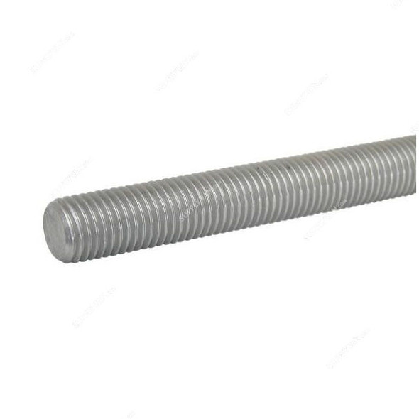High Tensile Thread Rod, Galvanized Iron, M10 Thread Size x 1 Mtr Length