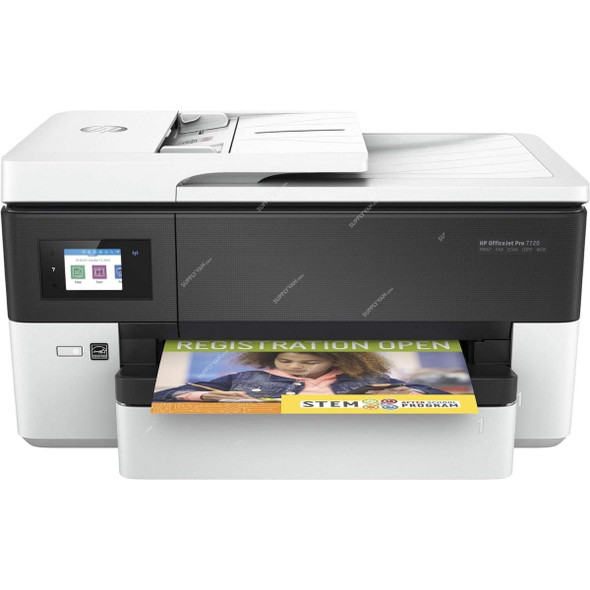 HP OfficeJet Pro 7720 Wide Format All-In-One Printer, Y0S18A, 600 DPI, 250 Sheets