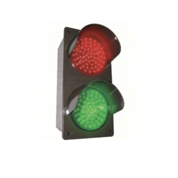 LED Beacon Traffic Light, 12-24V, Red/Green