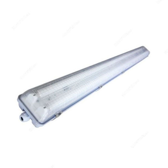 RR Weatherproof Batten Light With 2x18W LED Tube, 6500K, IP65