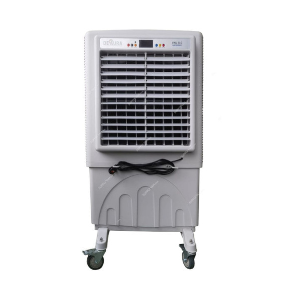 Deaura Evaporative Air Cooler, DA8000A, 8000 Cu.Mtr/Hr, 85 Ltrs Tank Capacity, White