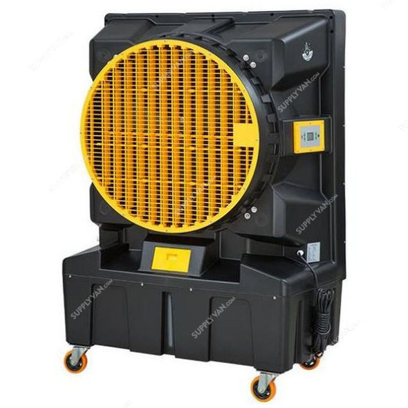 Deaura Evaporative Air Cooler, D18000A, 1100W, 18000 Cu.Mtr/Hr, 120 Ltrs Tank Capacity, Black/Yellow