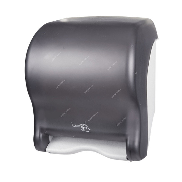 Eurowash Auto Cut Electronic Paper Towel Dispenser, T8400BKA, ABS, Black
