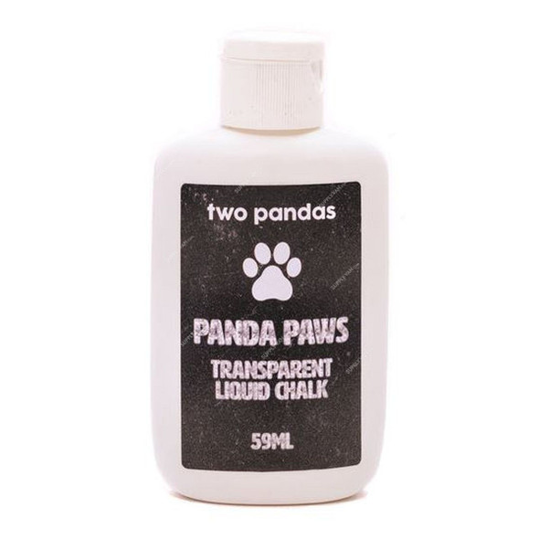 Two Pandas Transparent Liquid Chalk, Unscented, 59ML