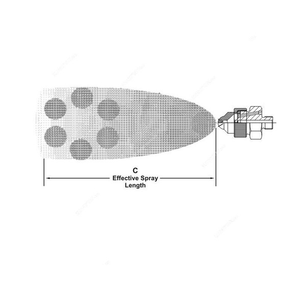 Spraytech DAIA Series Full Cone Internal Air Atomizing Spray Nozzles