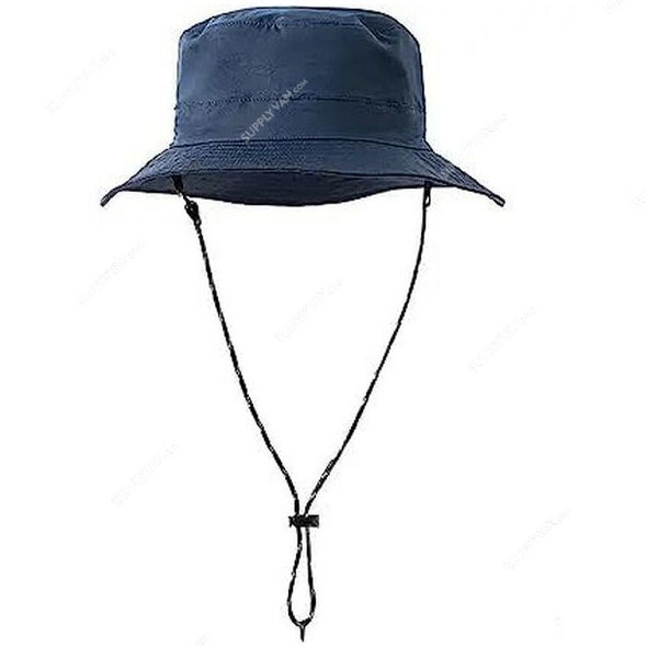 Alanx Waterproof Unisex Bucket Hat, Polyester, 2.75 Inch Width x 3.54 Inch Depth, Navy Blue