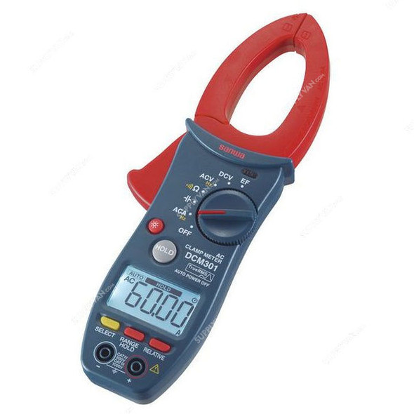 Sanwa Digital AC Clamp Meter, DCM301, 1000A