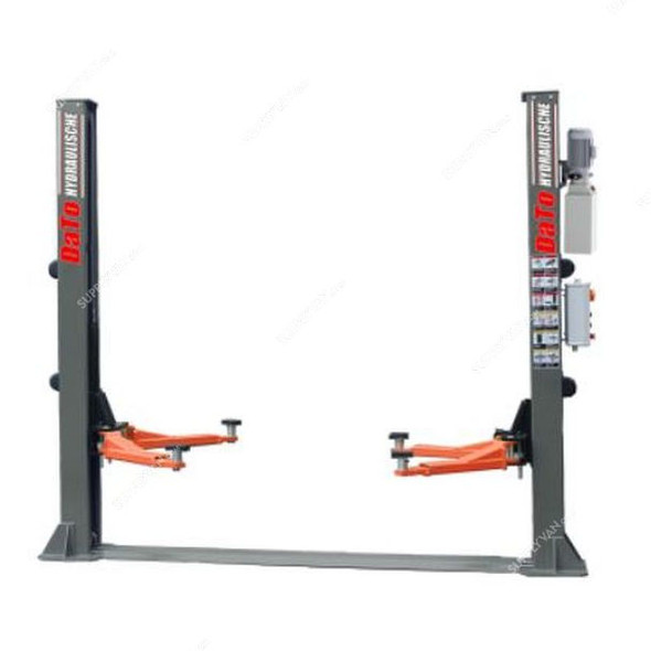 Dato Base Plate Two Post Lift, LJCB2050A, 220V, 1 Phase, 5 Ton Lifting Capacity