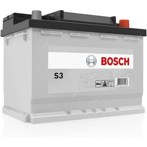 Bosch DIN S3 Car Battery, 0092S30181, 12V, 90Ah, 720A