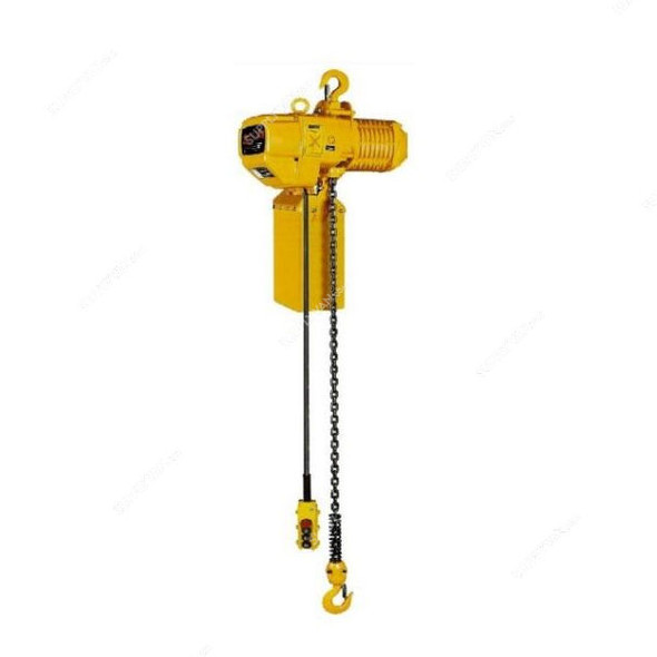 Moveit Hook Suspended Type Electric Chain Hoist, G80, 30 Mtrs Lifting Height, 1 Ton Weight Capacity