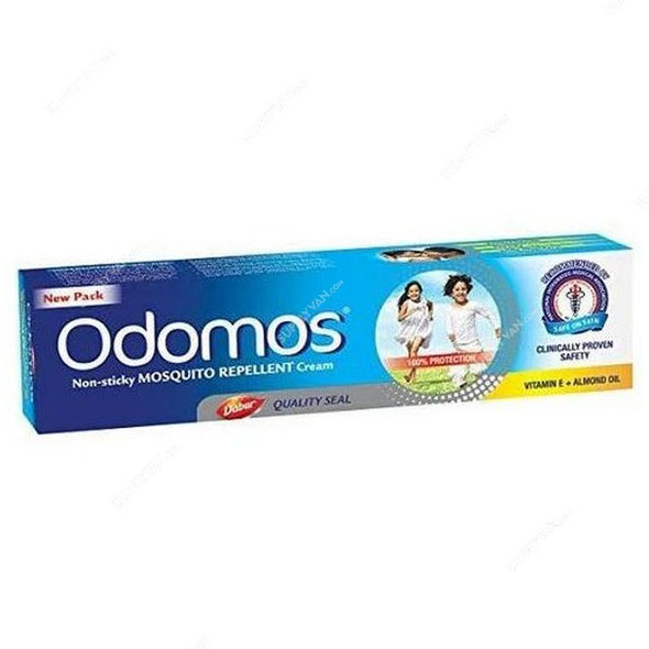 Dabur Odomos Non-Sticky Mosquito Repellent Cream, 100GM, 36 Pcs/Pack