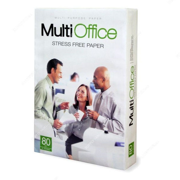 Multi Office Photocopy Paper, A4, 80 GSM, White, 5 Ream/Box