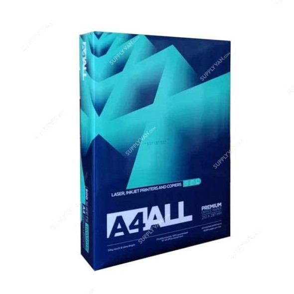 A4All Copy Paper, A4, 80 GSM, 500 Sheets, White, 5 Ream/Box