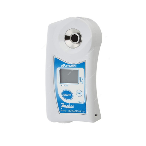 Atago Pocket Refractometer, PAL-1, Brix 0.0-53.0%