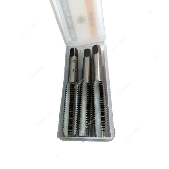 Alps Threading Hand Tap, Carbon Steel, M12, 3 Pcs/Pack