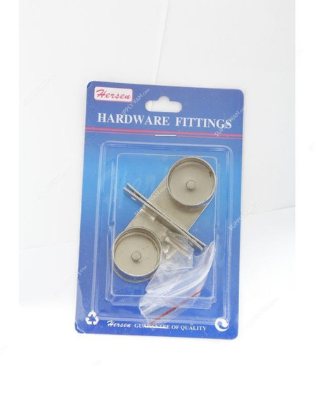 Hersen DIY Side Bracket 1 Inch Bend, SAF-49, Stainless Steel Material, Silver Colour