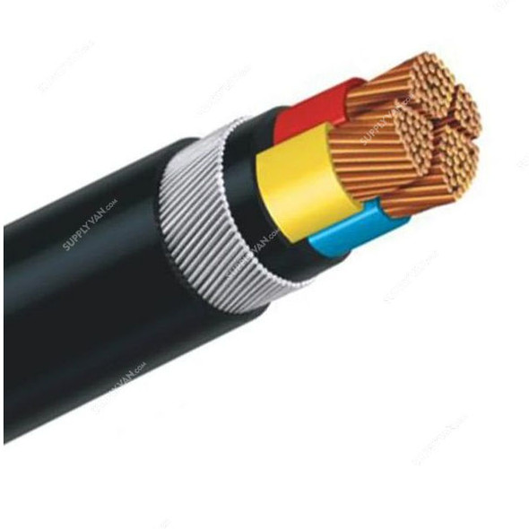 Ducab XLPE/SWA/PVC Armoured Cable, 4 Core, 185 SQ.MM x 1 Mtr Length