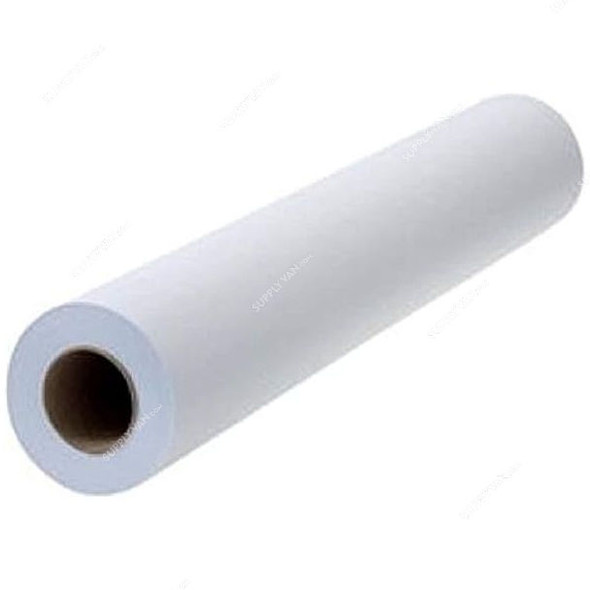 Plotter Roll, A1, 80 GSM, 2 Inch Width x 50 Yards Length, White