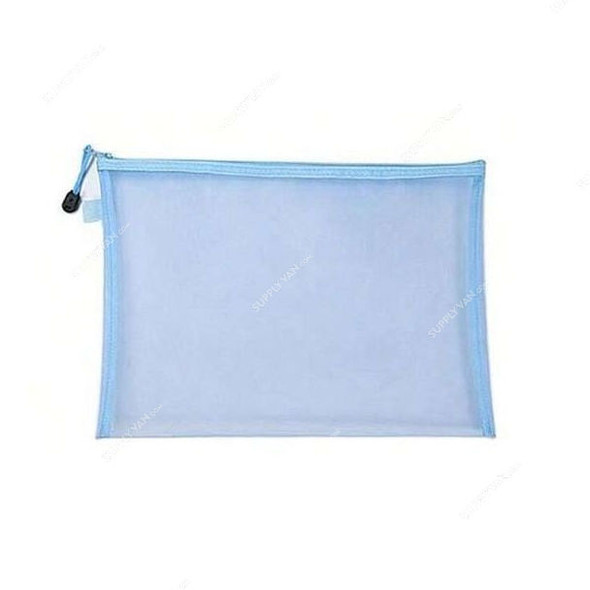 Protective Document Storage Zip Bag, Plastic, A4