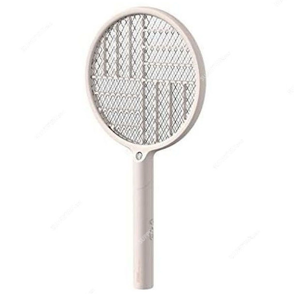 Rechargeable Mosquito Swatter, 5V, 1200mAh, White