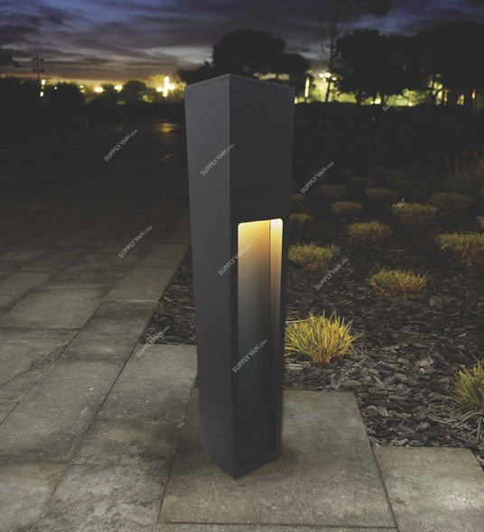 Syv Bollard Light, Pilto, 20W, 45CM, Black