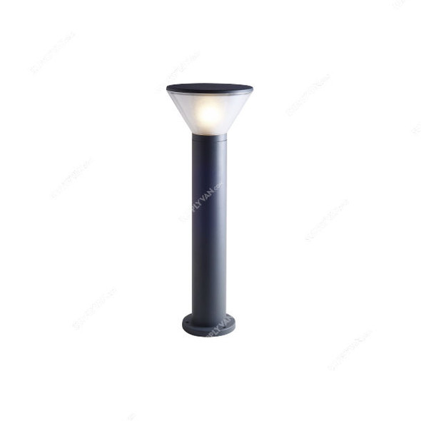 Syv Bollard Light, Mush, 18W, 65CM, Dark Grey