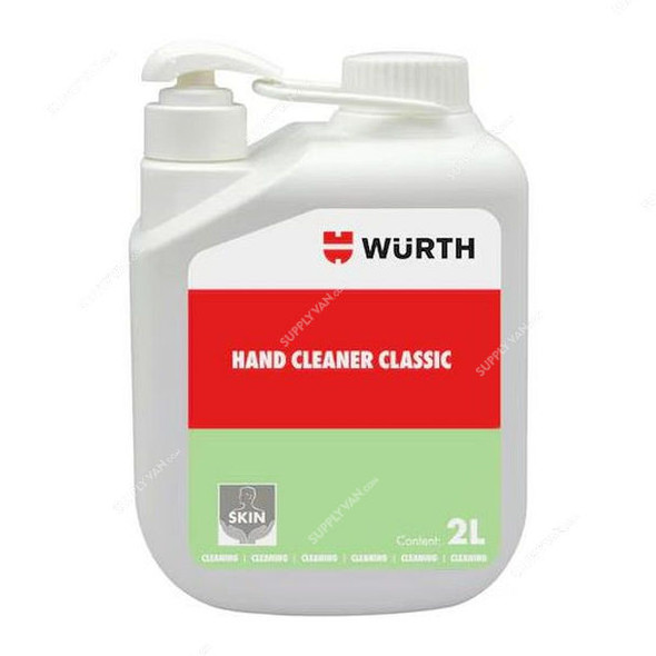 Wurth Industrial Hand Cleaner, Citrus, 2 Ltrs