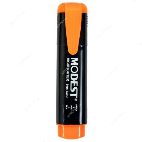 Modest Highlighter, MS-810-OR, 2-5MM Tip Size, Orange