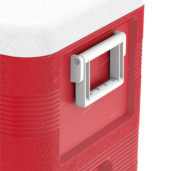 Cosmoplast Deluxe Ice Box, MFIBXX017RD, 42CM Height x 40CM Width x 74CM Length, 70 Ltrs Capacity, Red