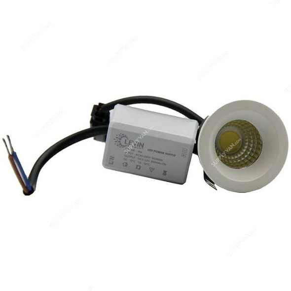 Levin Mini LED Spotlight, LSPL-M1-40, IP20, 3W, 4000K, Natural White