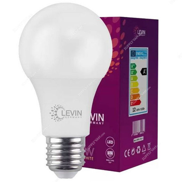 Levin A Type LED Bulb, LBL-27S20-65-L, IP20, A60, E27, 20W, 6500K, Daylight Levin A Type LED Bulb, LBL-27S20-65-L, IP20, A60, E27, 20W, 6500K, Daylight