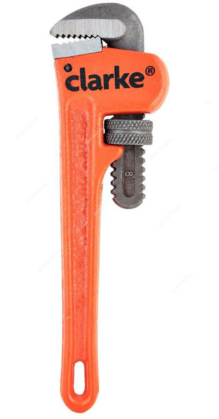 Clarke Pipe Wrench, PW8C, 8 Inch Length