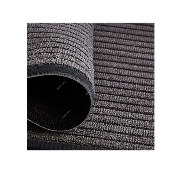 Royalford Heavy Duty Door Mat, RF9562, Rubber, 45CM Width x 75CM Length, Black