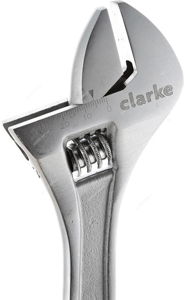 Clarke Adjustable Wrench, AW15C, 50MM Jaw Capacity, 15 Inch Length